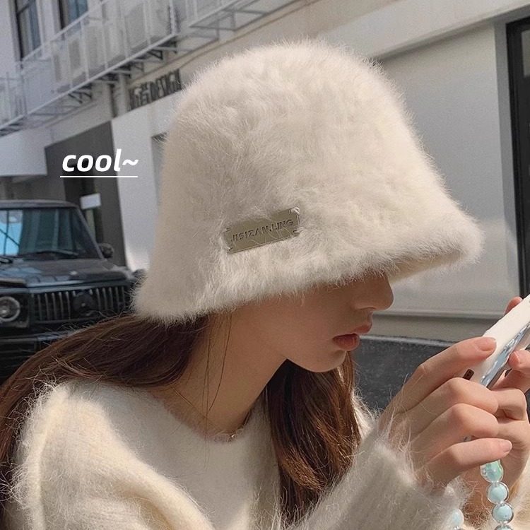 2024秋冬新款韩版百搭渔夫帽