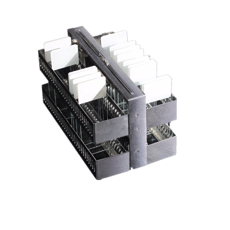 ckslab  30片60片不锈钢载玻染色架/病理切片染色架  载玻片架