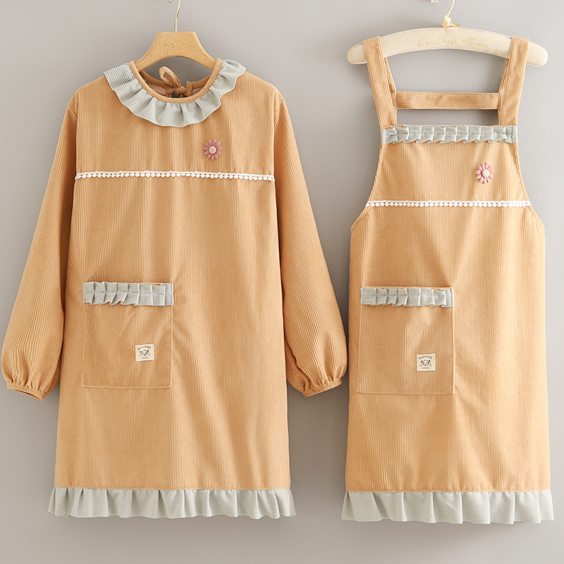 2025新款纯棉可爱卡通围裙