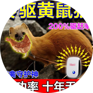 德国黄鼠狼驱赶神器鸡舍防黄鼠狼的克星养殖场超声波驱鼠大功率灭