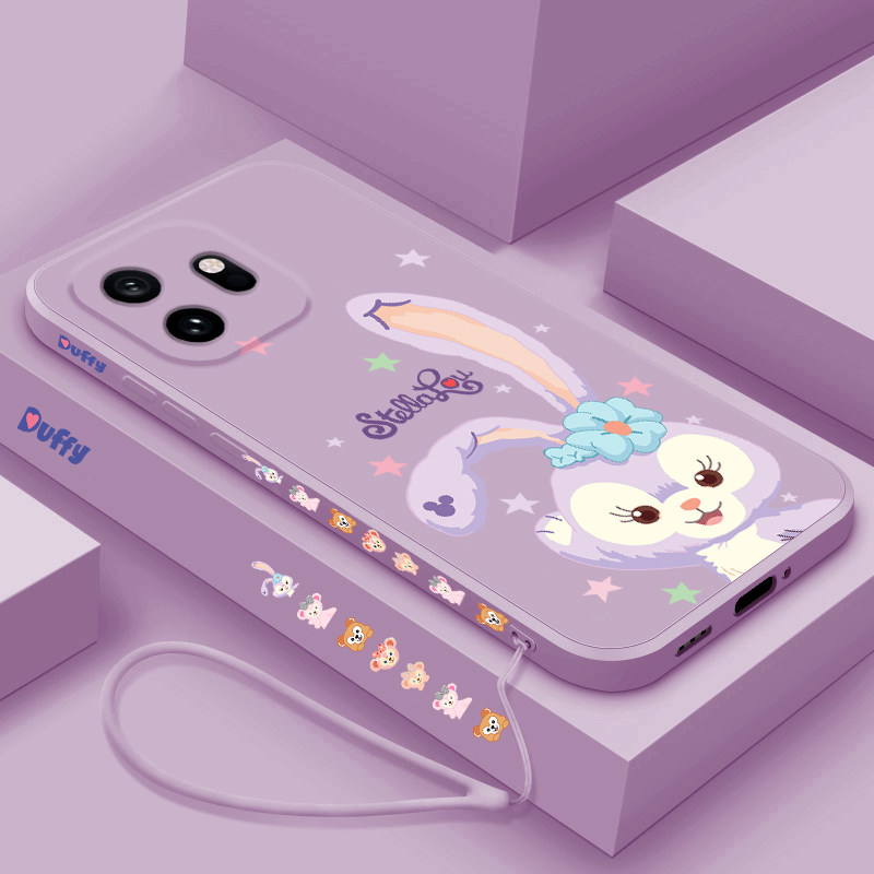 适用一加15T手机壳卡通星黛露oneplus+15液态硅胶保护套1+15全包防摔女款一加十五直边超薄可爱软壳