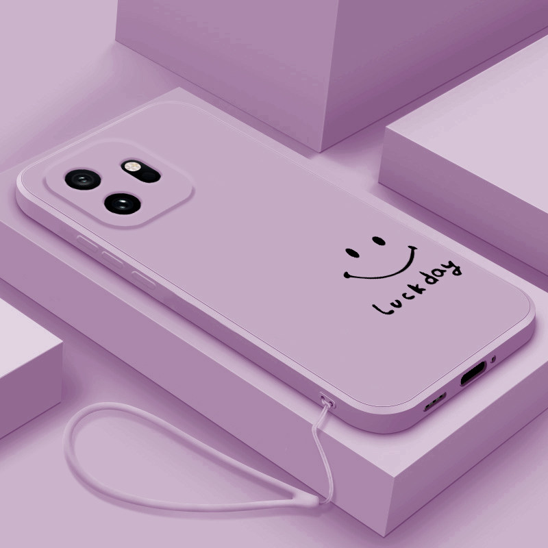 适用一加15T手机壳开心笑脸oneplus+15液态全包保护套1+15网红超火创意女款一加十五新款硅胶防摔软壳