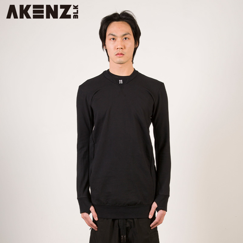 BORIS BIDJAN SABERI领口11男士卫衣套头打底衫F1-CR3-F1229-C1