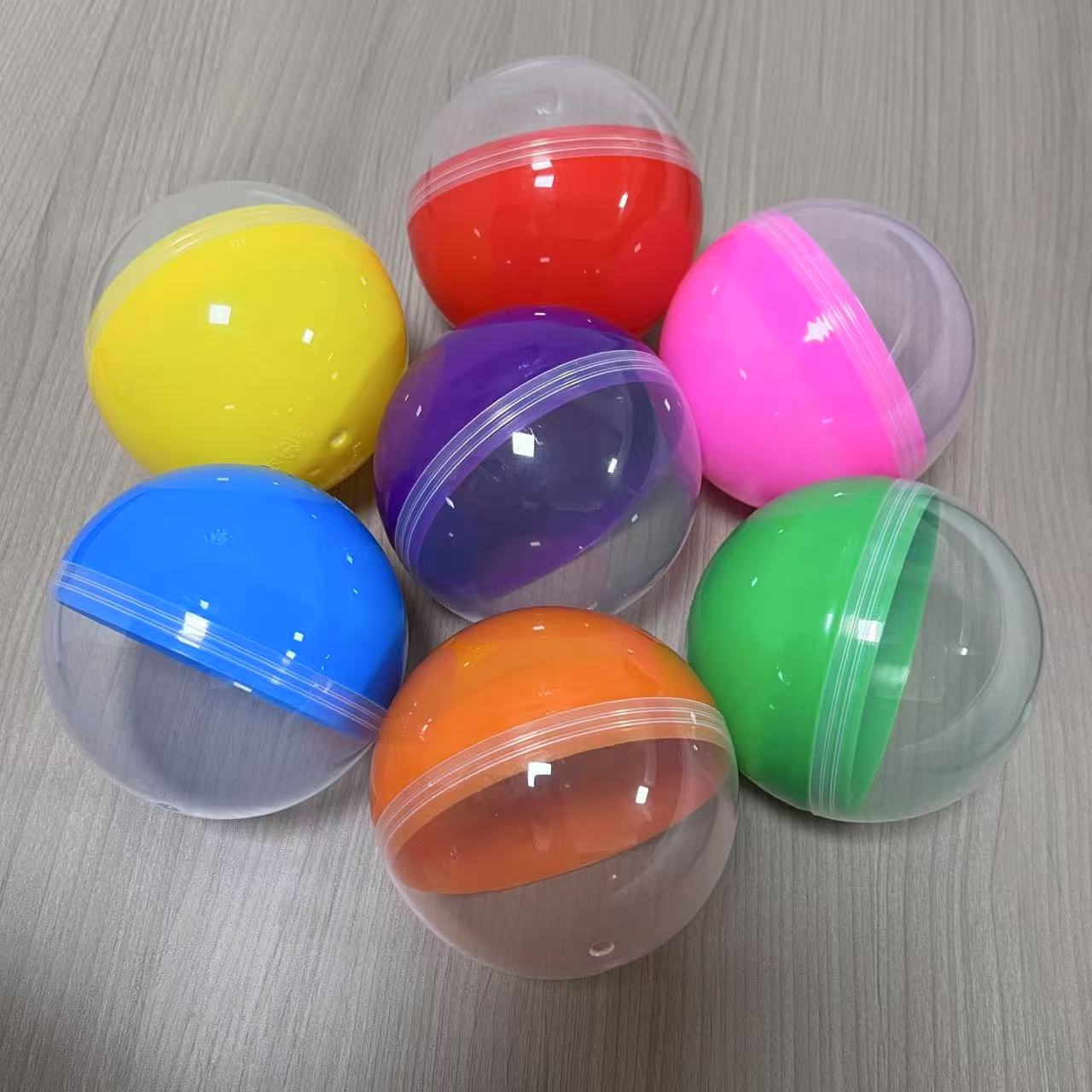 100mm扭蛋侨翊玩具彩色扭蛋壳