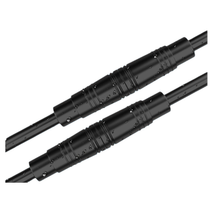 M8防水连接器航空插头2 3 4 5 6芯传感器公母头对接带线连接器