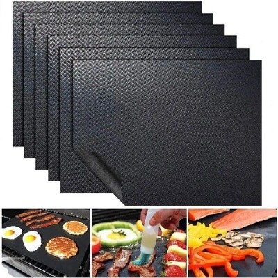 1PCS Non-stick BBQ Grill Mat 40*33cm Baking Mat BBQ Tools