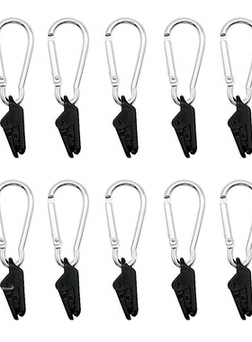 10Pcs Outdoor Camping Tent Clip Awning Tarp Clamp Wind