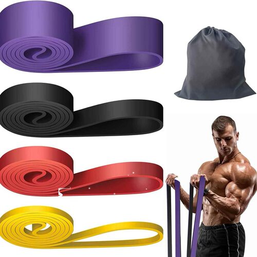 11pcs in 1 Set Latex Resistance Bands Tubes GYM Exercise for
