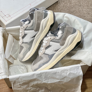 nb5740系列元祖灰莆田男鞋夏季厚底老爹鞋增高运动鞋女n字鞋男款