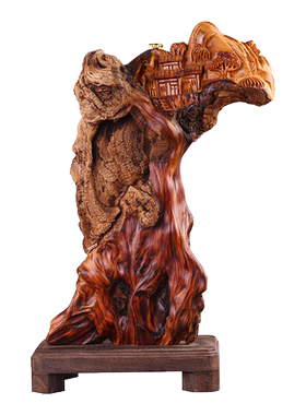 崖柏祝福吉祥倒流香中式客厅玄关