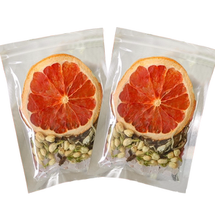 西柚茉莉花茶冻干水果茶冷泡饮品花茶青桔柠檬果茶包泡水喝的东西