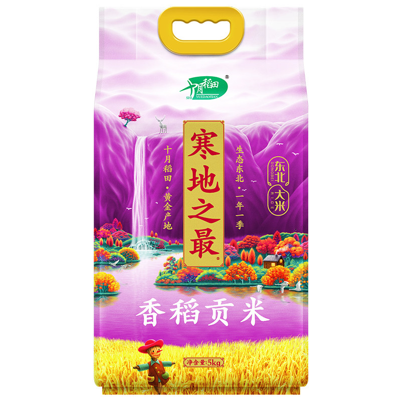 十月稻田 寒地之最香稻贡米5kg属于什么档次？