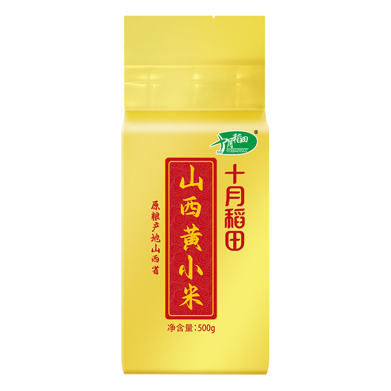 十月稻田 山西黄小米真空500g*3怎么看?