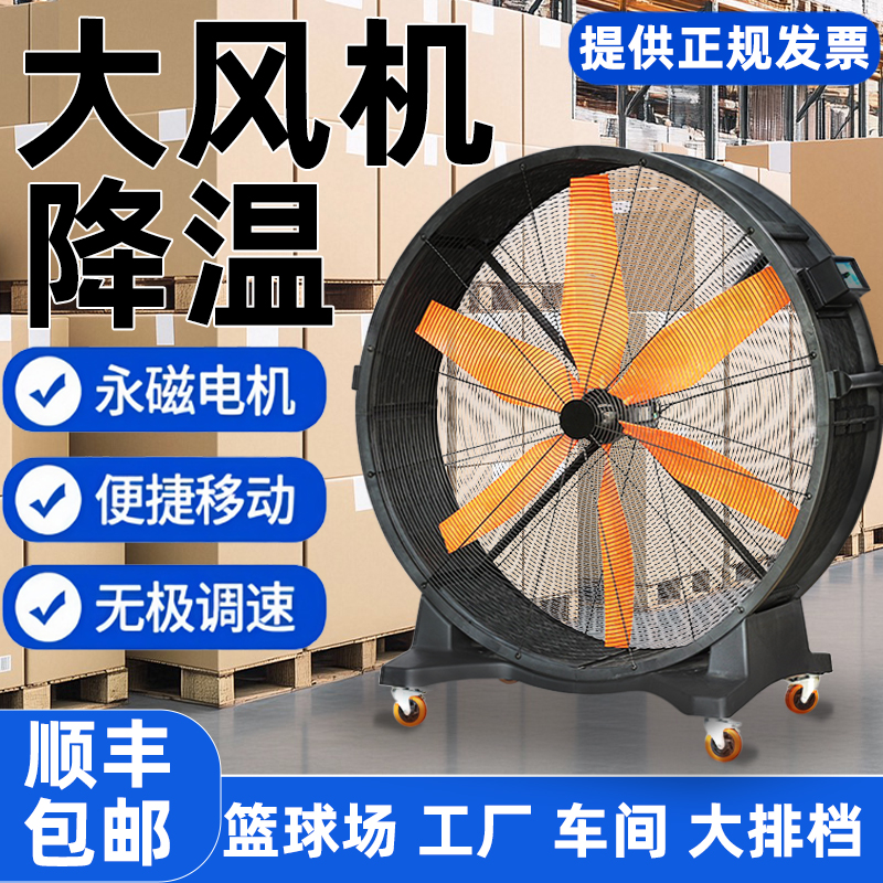 工业大风扇健身房大风量落地扇