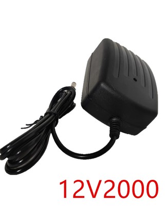 儿童电动童车充电器12v2000充电器 儿童汽车摩托玩具车圆口充电器