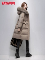 鸭鸭 Пуховик, модная куртка, средней длины, 2022, городской стиль, в западном стиле