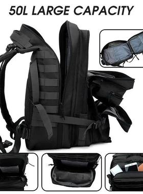 50L/35L/25L Tactical Backpack Men's Travel Large Capacity Ru
