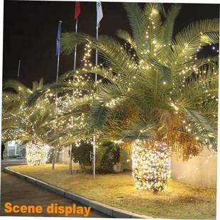 Year decoration String tree Lights New Fairy Christmas LED