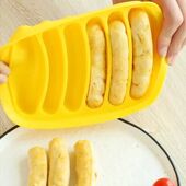 Cavity DIY Sausage Silicone Mould Hot Ham Maker Dog Making