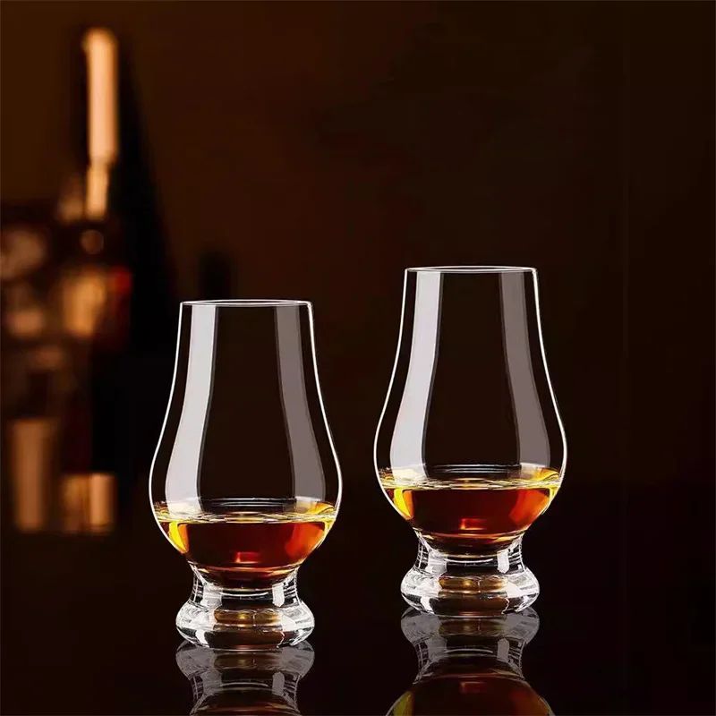 1/3/6PCS Whiskey Cup Transparent Lead Free Crystal Glass Whi