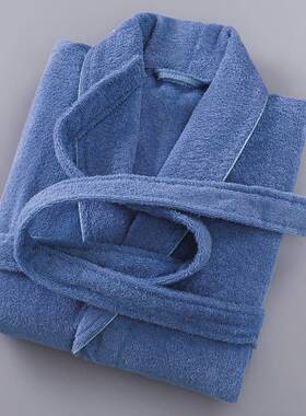 Women Bathrobe Terry Bath White for hotel robe, sauna and sw