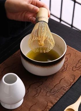 4/6/7PCS Japanese Matcha Blender Set with Bamboo Whisk Match