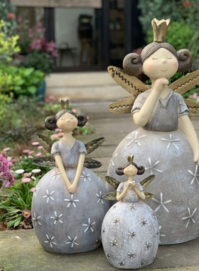 庭院摆件阳台布置花园园艺欧美