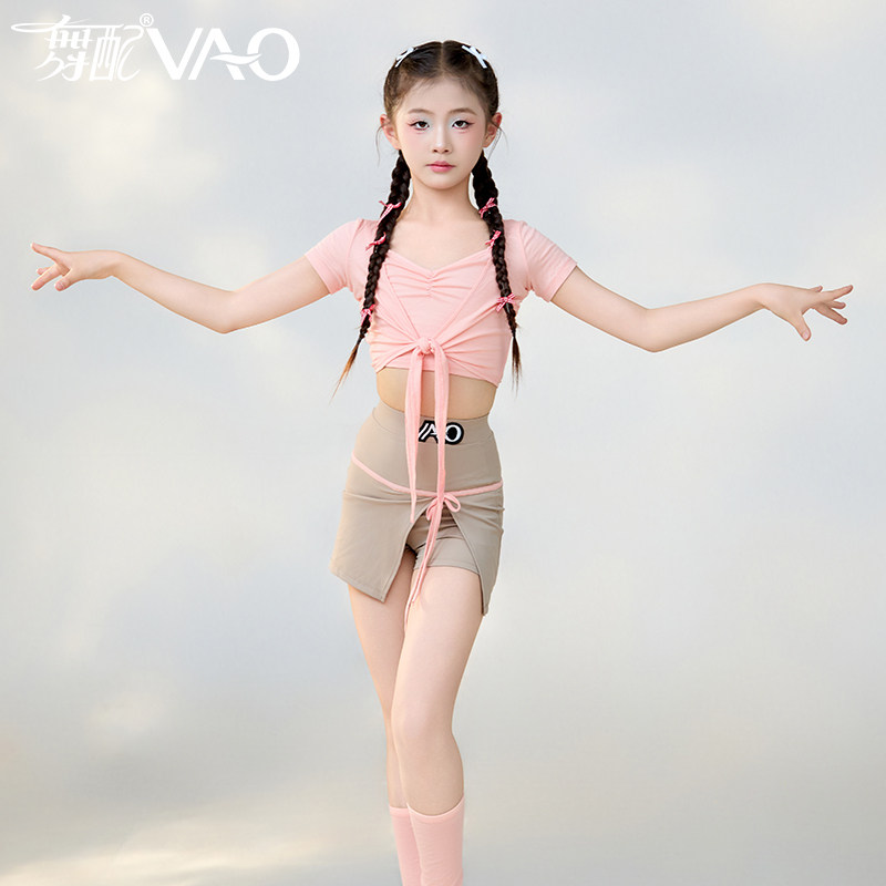 舞配女童拉丁舞三件套夏季新款