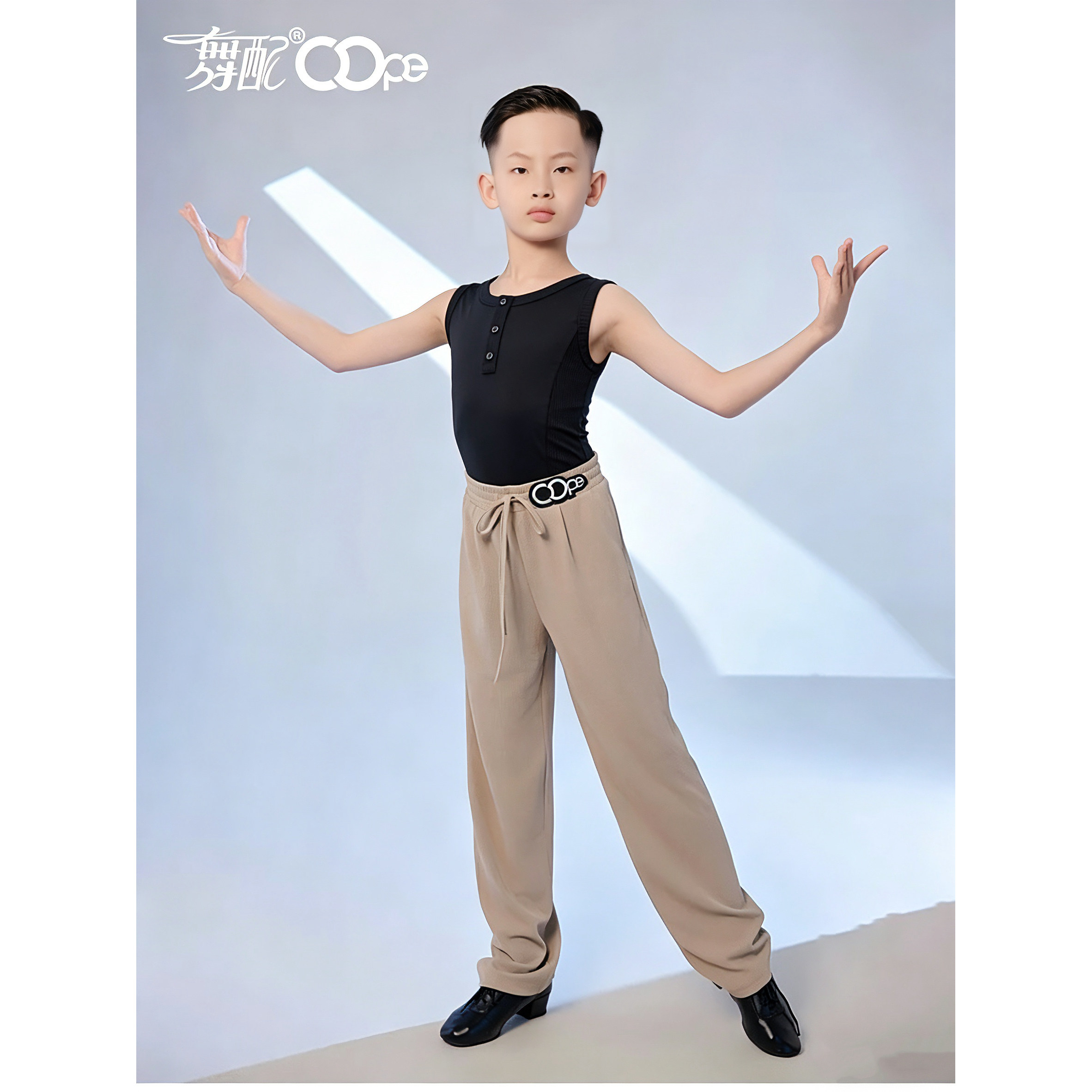 oope舞配男童拉丁练功服新款