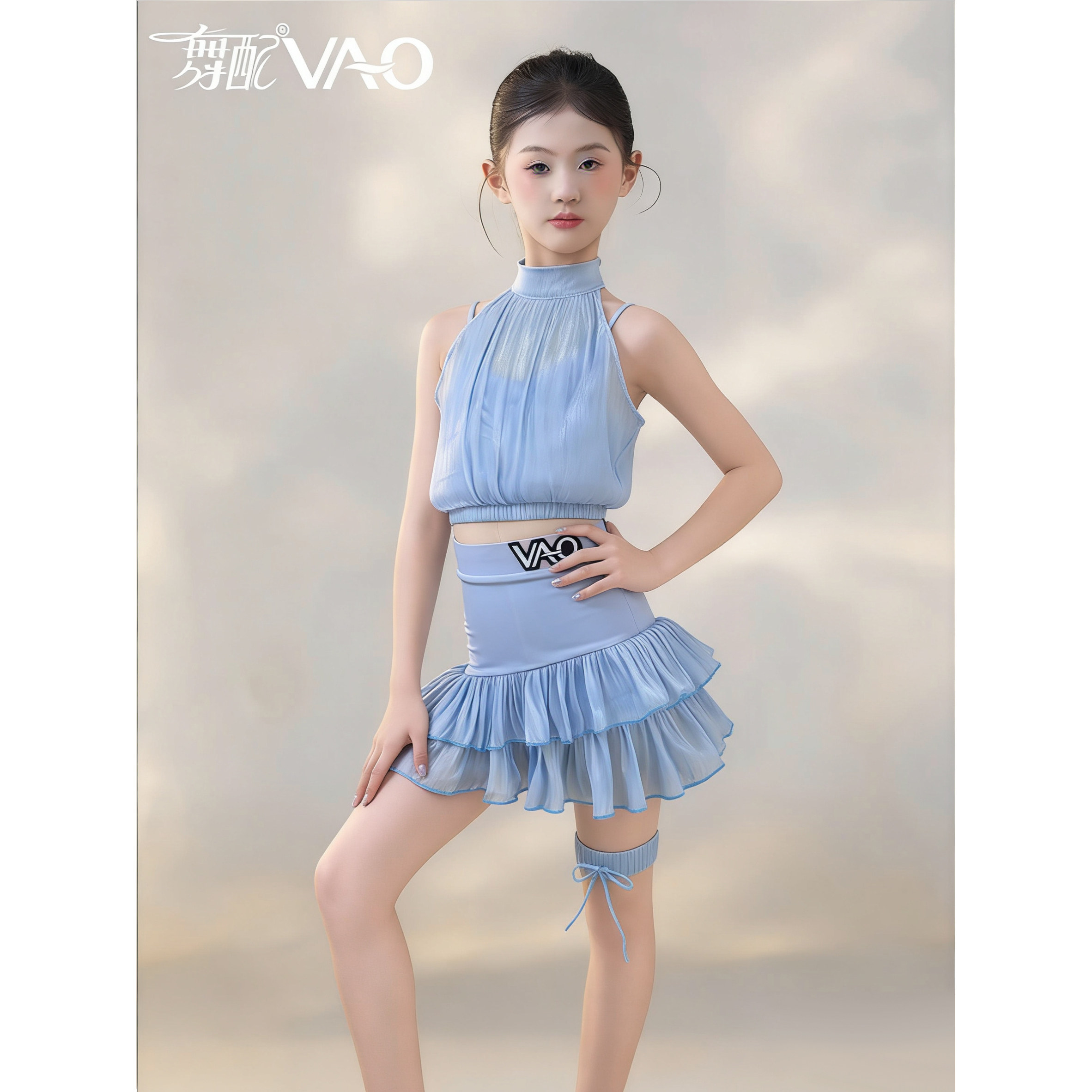 舞配女童拉丁舞服2026新款甜美