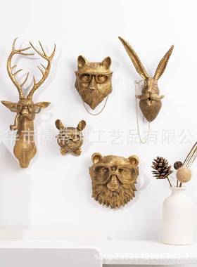 万圣节新品独立站树脂工艺品 动物挂件摆件万圣节室内装饰