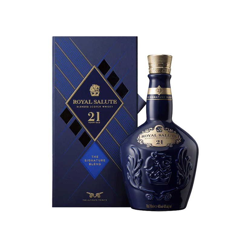 直播 Royal Salute皇家礼炮21年700ml苏格兰威士忌海外洋酒