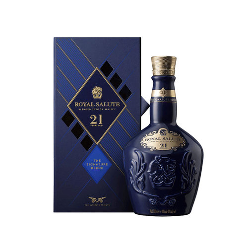 直播 Royal Salute皇家礼炮21年700ml苏格兰威士忌海外洋酒