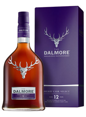 Dalmore/大摩12年雪莉桶700ml 苏格兰单一麦芽威士忌海外进口洋酒