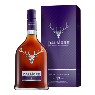 Dalmore/大摩12年雪莉桶700ml 苏格兰单一麦芽威士忌海外进口洋酒