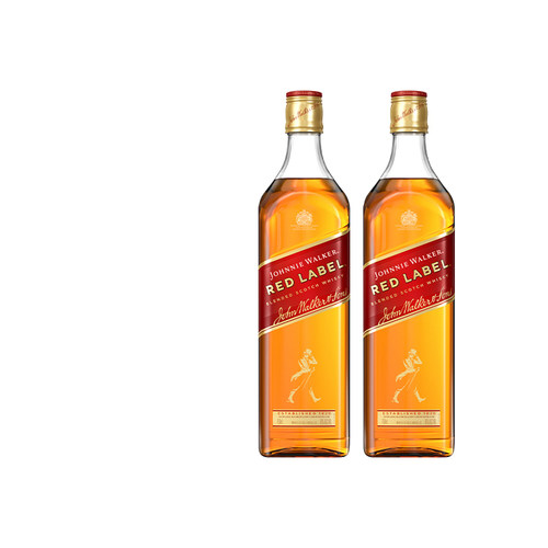 Johnnie Walker 尊尼获加红牌700ML双瓶装 苏格兰威士忌 进口洋酒