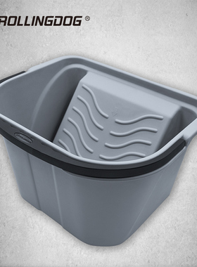 滚动狗 4寸9寸进口漆涂料油漆托盘桶子 水性乳胶漆滚筒刷容器盒