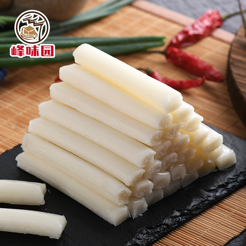 蒸煮炒年糕配菜涮吃火锅食材网红韩式国火锅宁波特产小年糕条手工