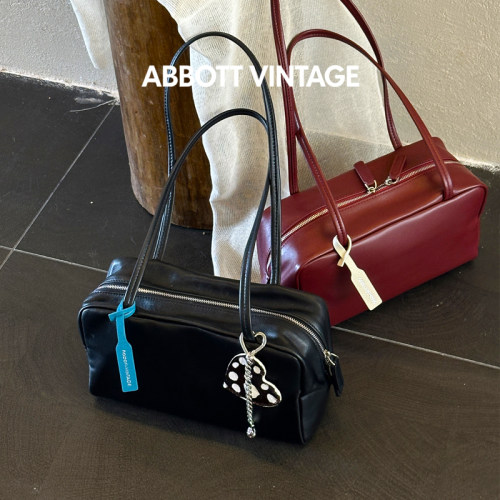 AbbottVintage羊皮保龄球包