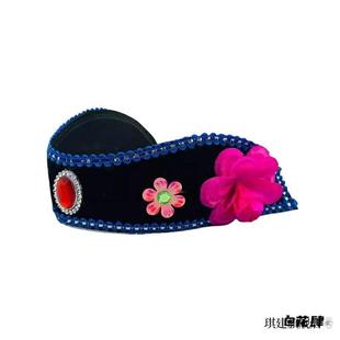 搞笑逗乐丑婆二人转老婆戏剧用品戏剧表演服装头花头套发圈秧歌