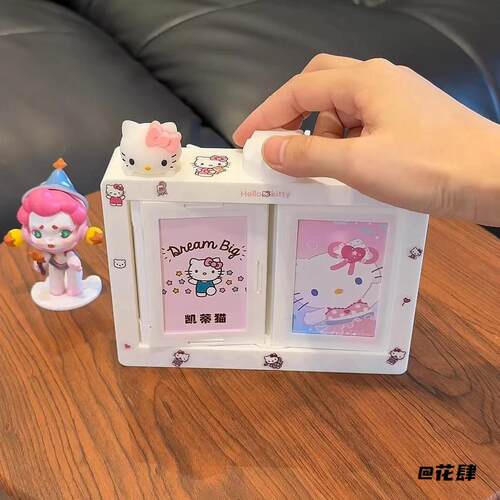 圣诞旋转相框Diy520手工礼DIY猫咪小卡收纳册三寸稳定