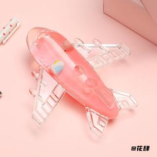 公仔飞机办公活动学生夜光航船笔插模型创意漂浮礼品文具桌面同款