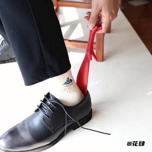 居家好物鞋拔子鞋拔子便携穿鞋器一脚蹬塑料短鞋拔家用儿童提鞋器
