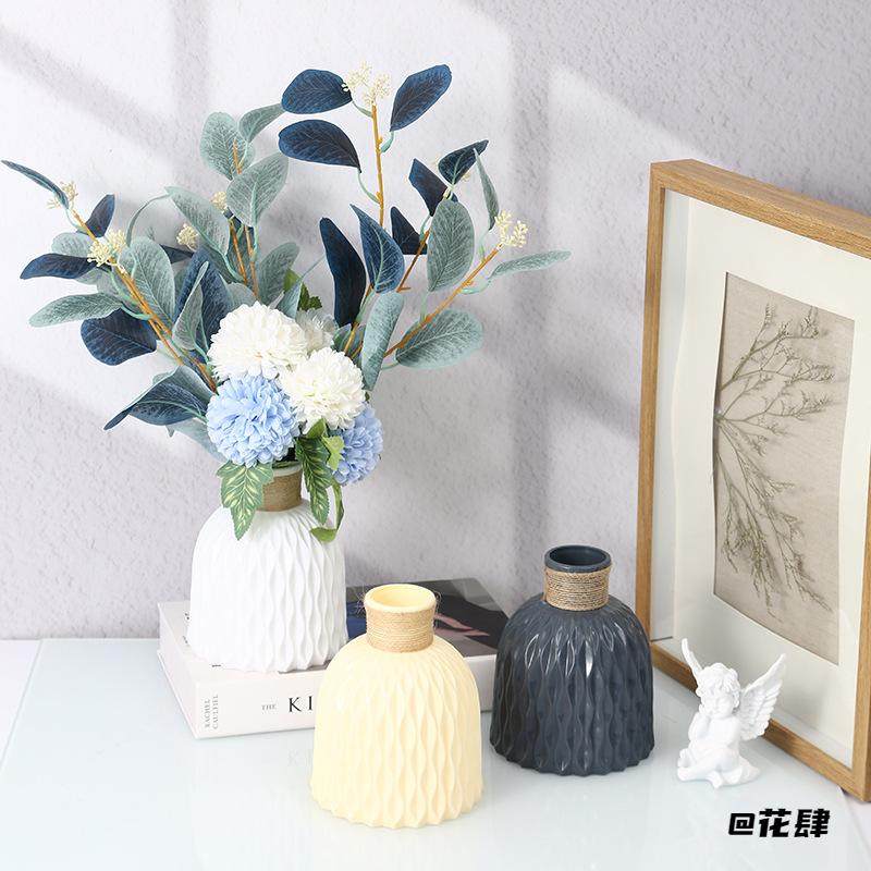 花瓶INS风干花创意花瓶花篮场景布置高级感简约家居饰品花艺,家居饰品,花桶,淘宝优惠券,粉丝福利购,淘宝优惠卷