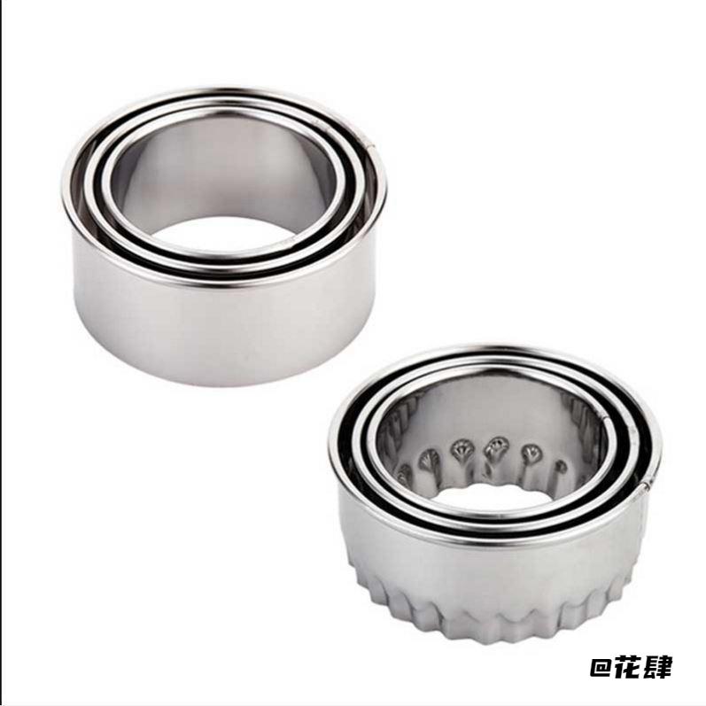 通用包混沌神器多功能切模不锈钢圈磨具水饺皮切割模具百搭花样