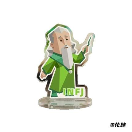 enfp亚克力钥匙扣16型人格mbti亚克力立牌包包书包挂件