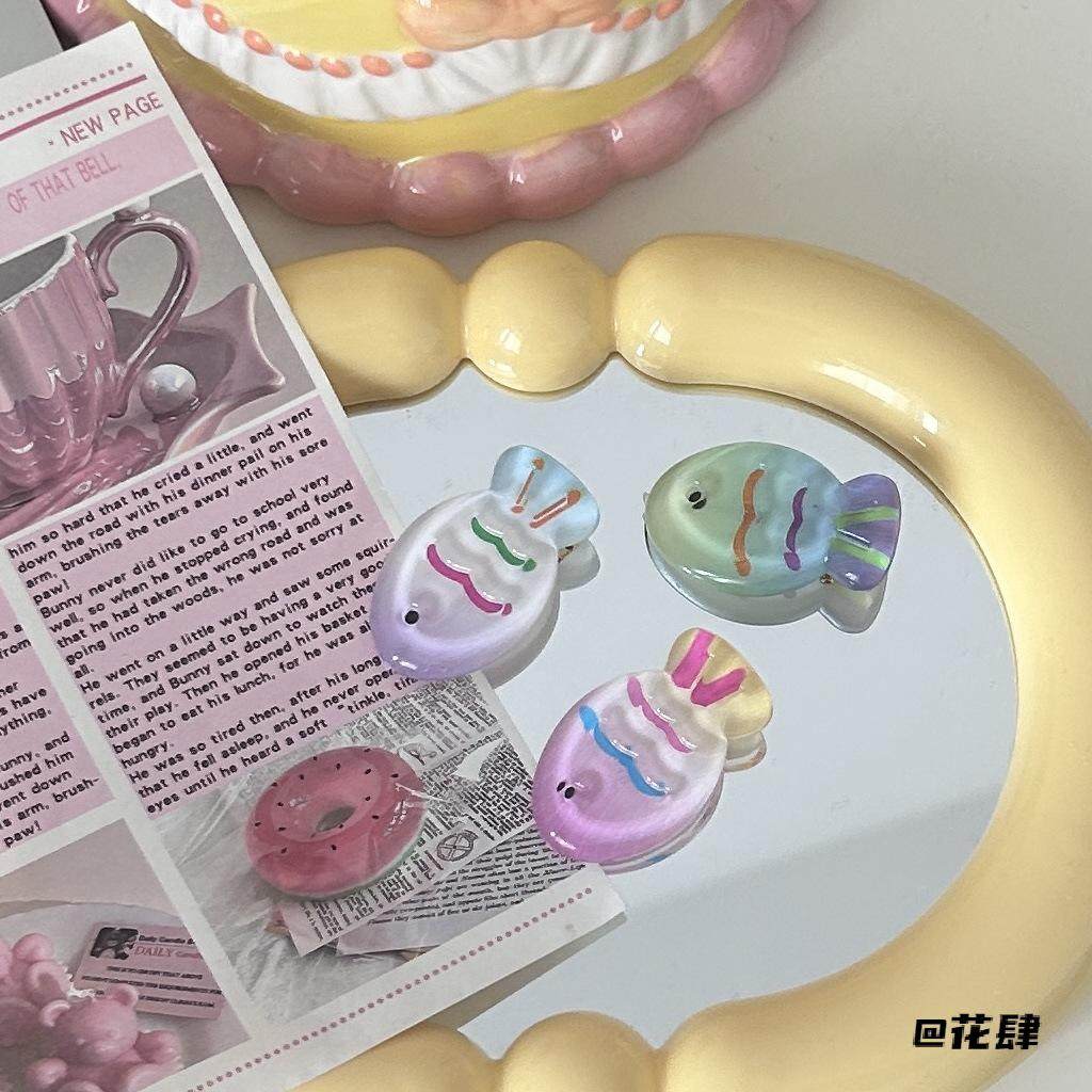 春夏仙女BB夹果冻色鲷鱼烧小鱼发夹彩色可爱清新多巴胺秋冬甜美,饰品/流行首饰/时尚饰品新,发饰,淘宝优惠券,粉丝福利购,淘宝优惠卷