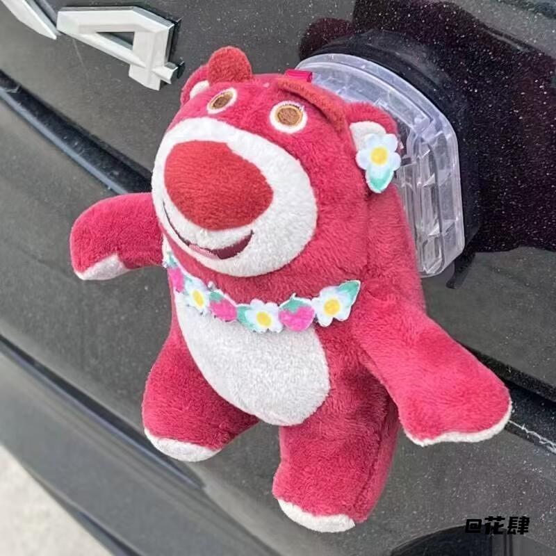 卡扣车顶公仔底座粘贴车身透明可拆卸亚克力汽车DIY电动车装饰