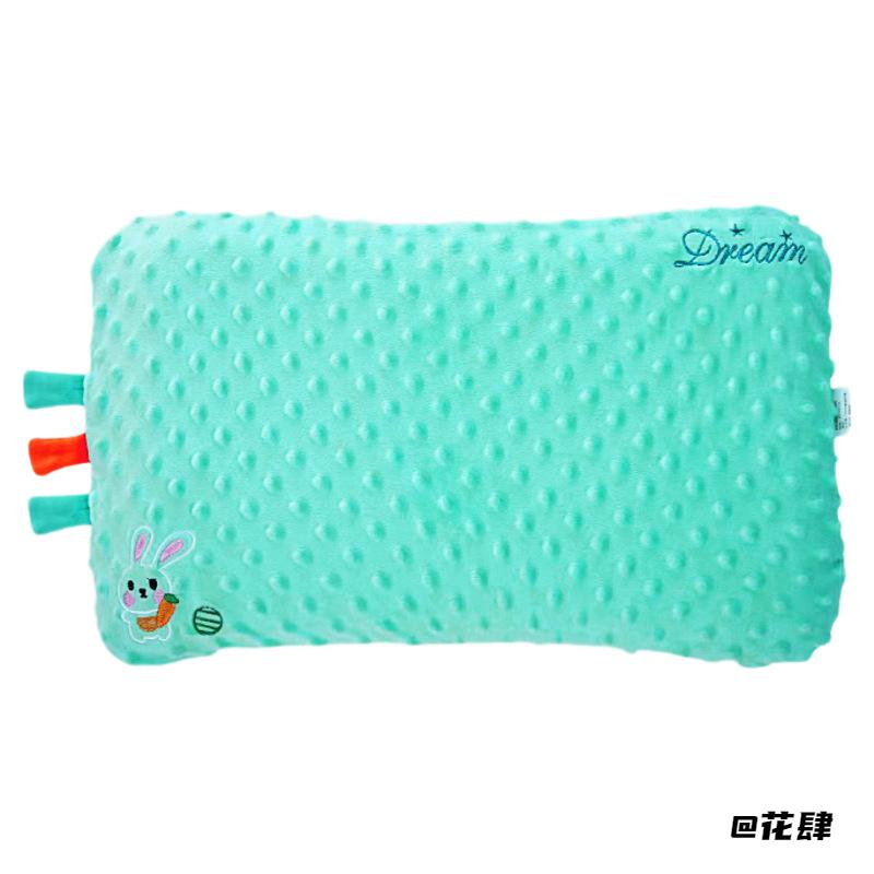 记忆棉双向环保安全新生婴儿柔软新生婴儿记忆棉护颈枕不刺激纯棉