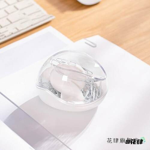 整理创意曲别针百搭造型文具跨境滚轮式热门收纳盒回形针家用磁性